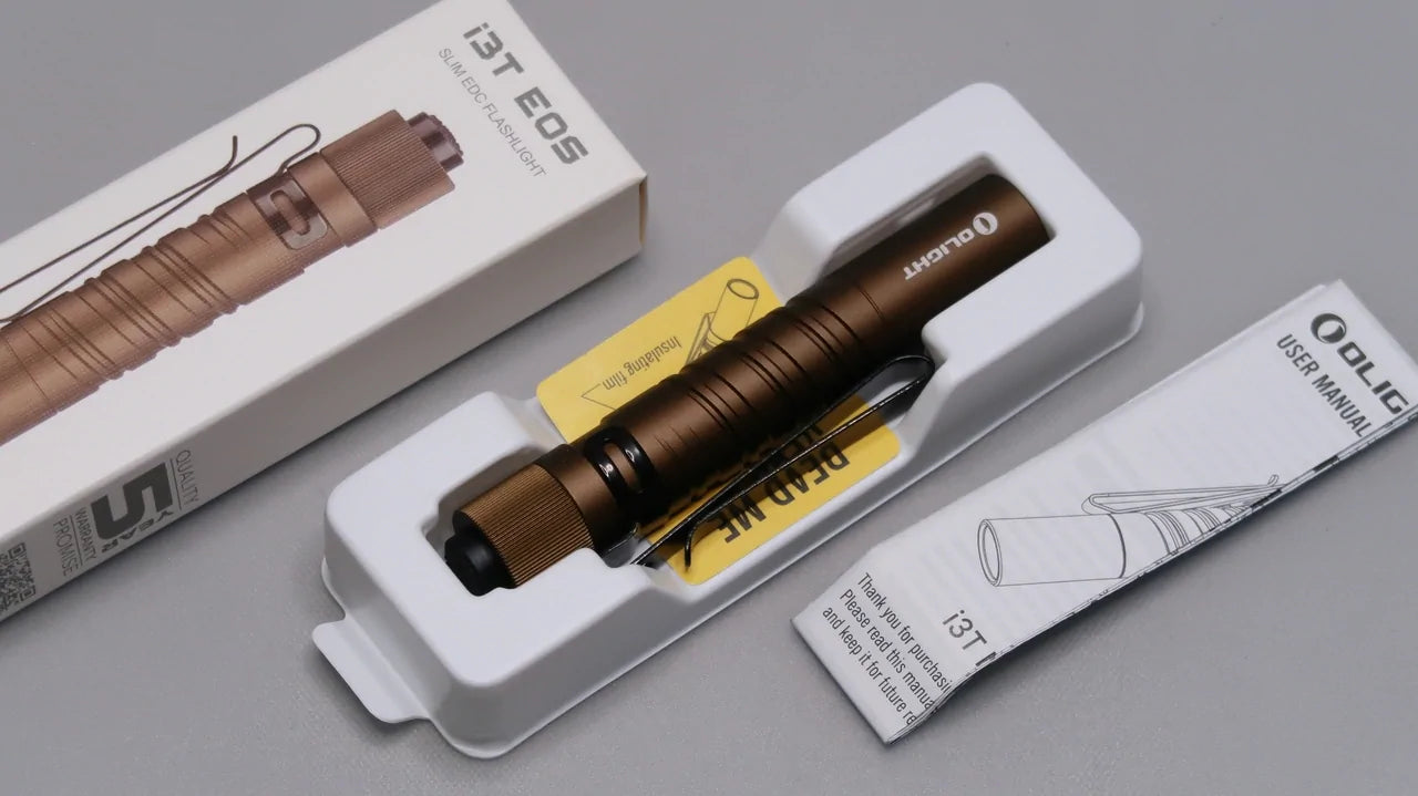 OLIGHT i3T EOS Desert Tan EDC Flashlight Online Price in Pakistan - Crossfire.Pk