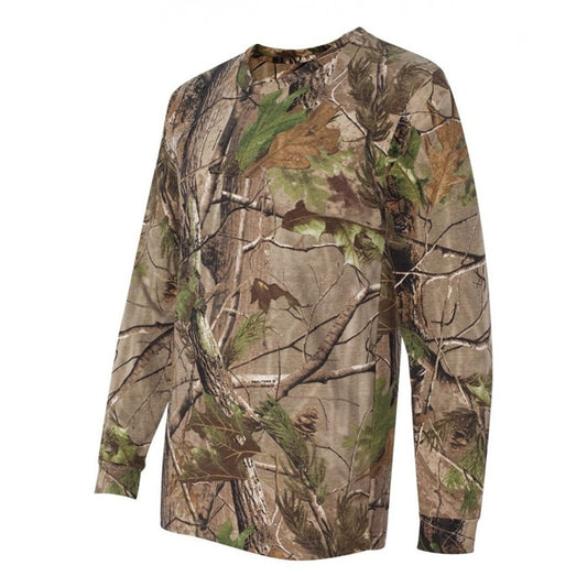 Long sleeve RealTree APG Camouflage Hunting T-Shirt || Crossfire.Pk - Crossfire.Pk