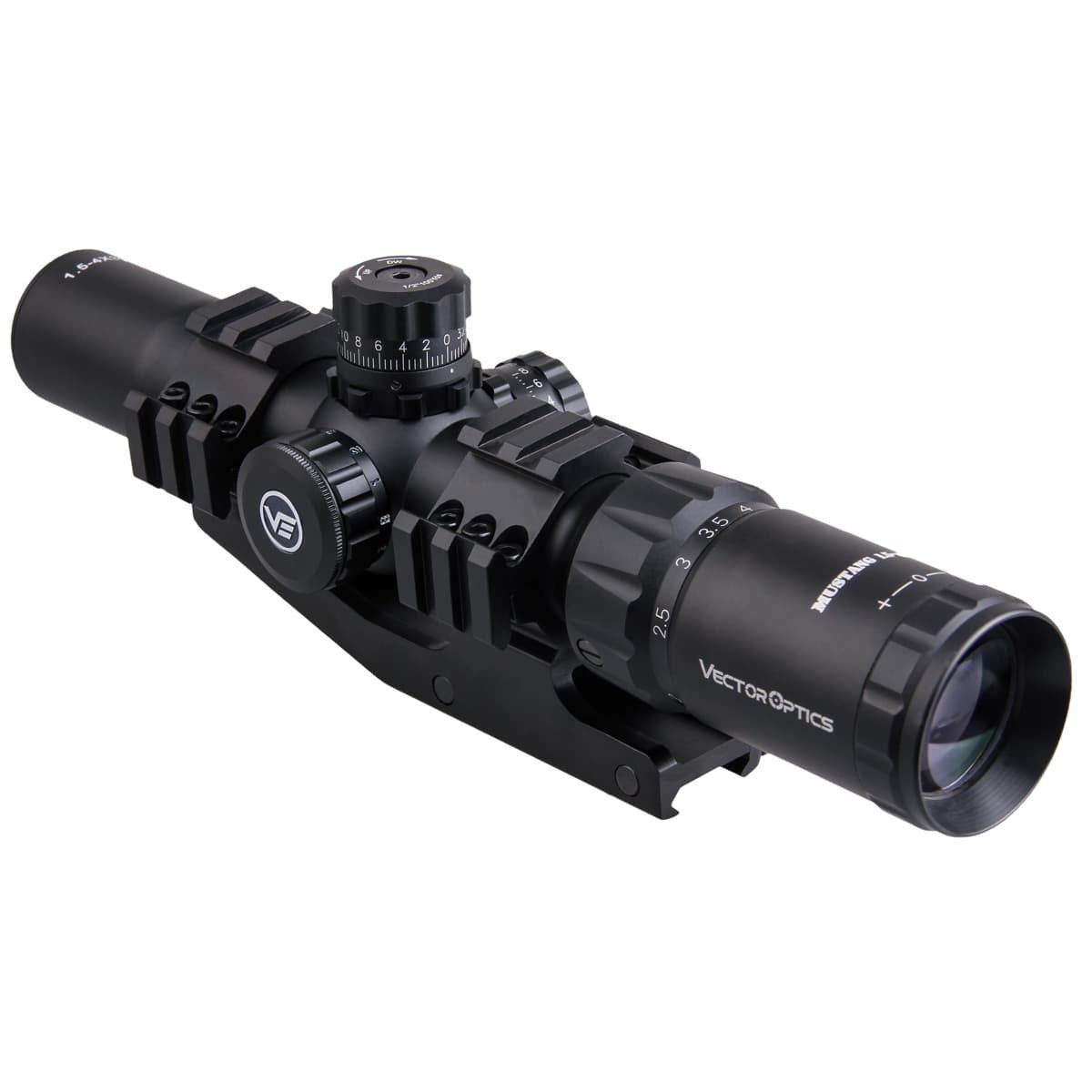 Vector Optics Mustang 1.5-4x30 Long Eye Relief Hunting Rifle Scope || Best Scope for Hunting in Pakistan - Crossfire.Pk