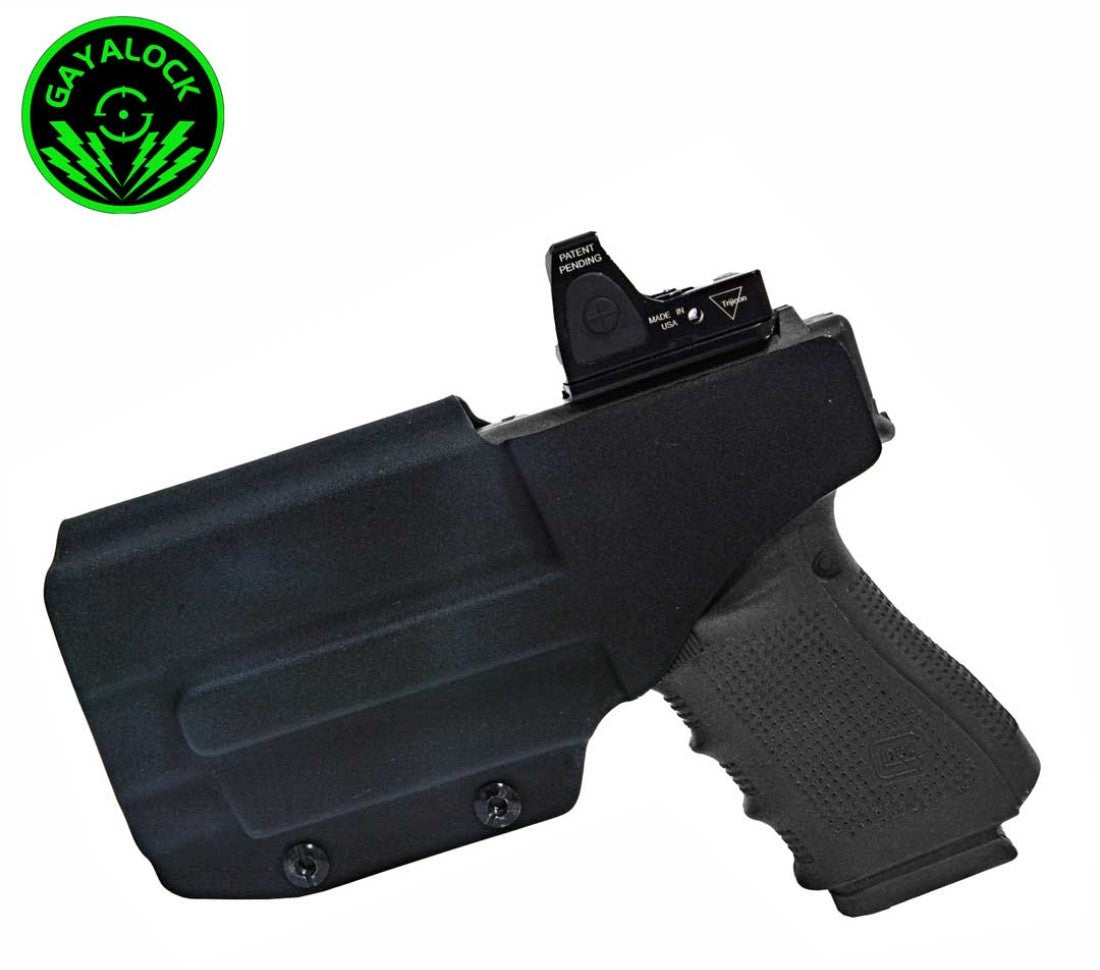 Gayalock IWB Kydex Holster with Olight Baldr Mini Gunlight Fits Glock 19/23/32/44/45 Pistols in Pakistan - Crossfire.Pk