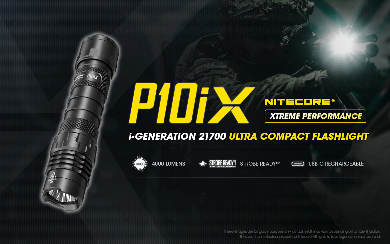 NITECORE P10iX 4000 Lumens || Nitecore Flashlight Price in Pakistan - Crossfire.Pk