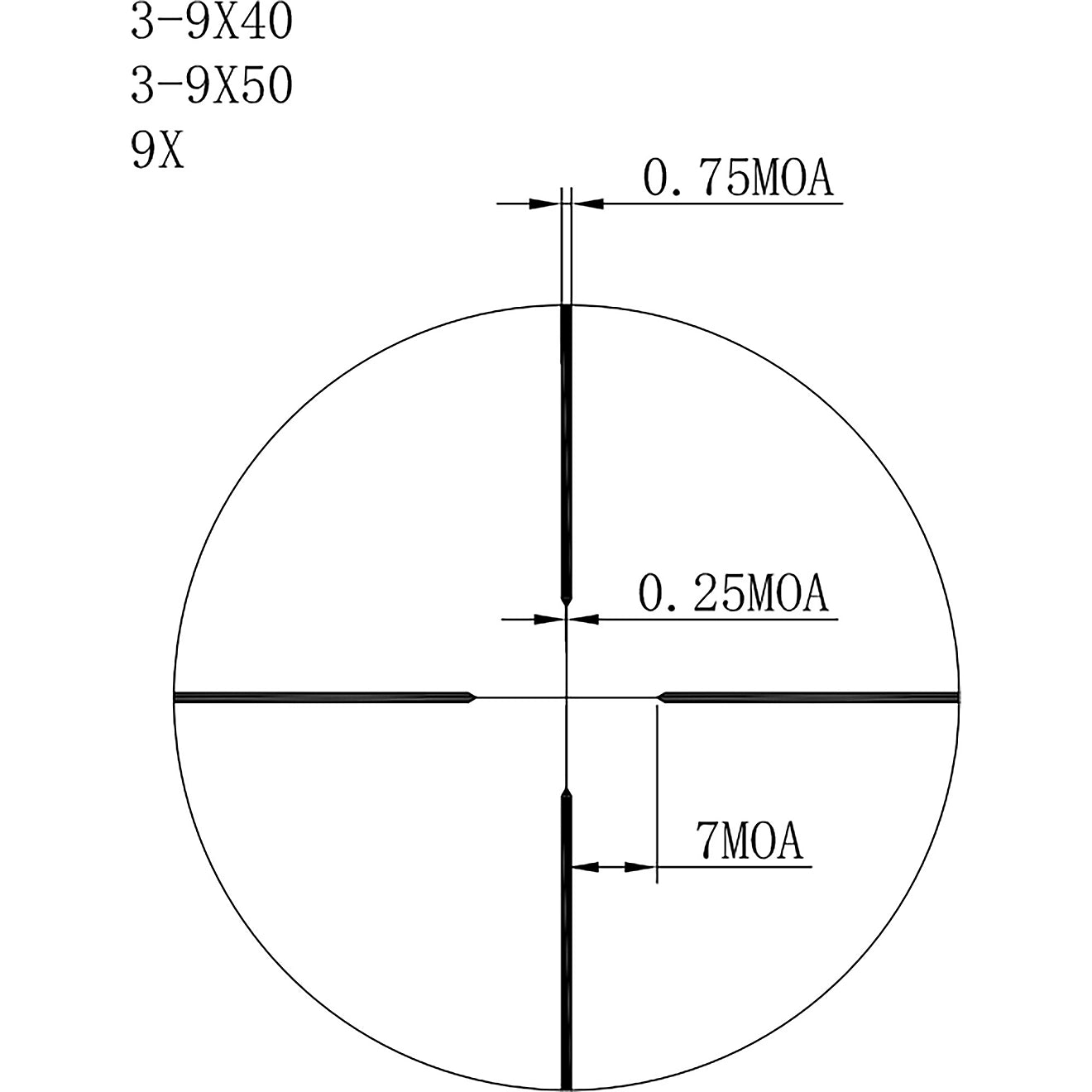 Red field Rebel 3-9X40 RifleScope Online price in Pakistan