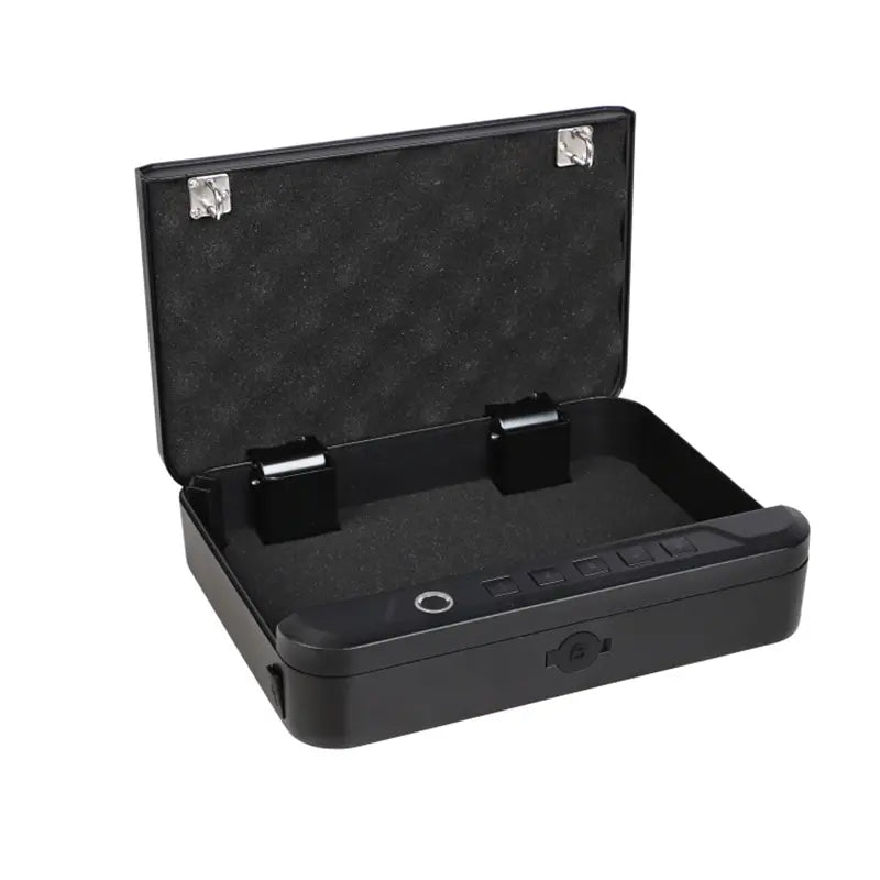 Tsunami Biometric Fingerprint Lock Pistol Safe Case Box Made of Aluminium Alloy in Pakistan - Crossfire.Pk