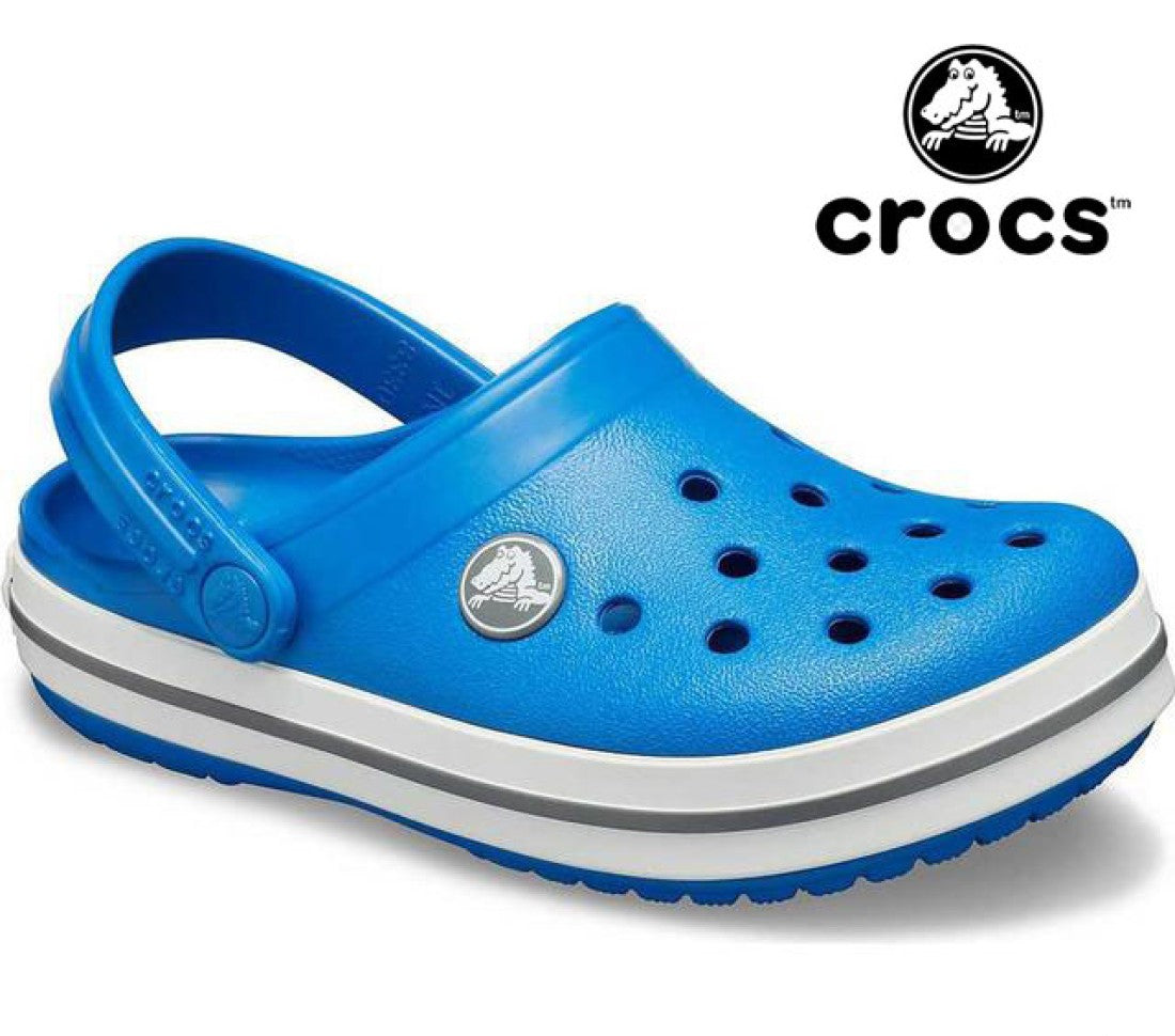 Unisex Crocs Shoes, Blue White Clogs in Pakistan - Crossfire.Pk