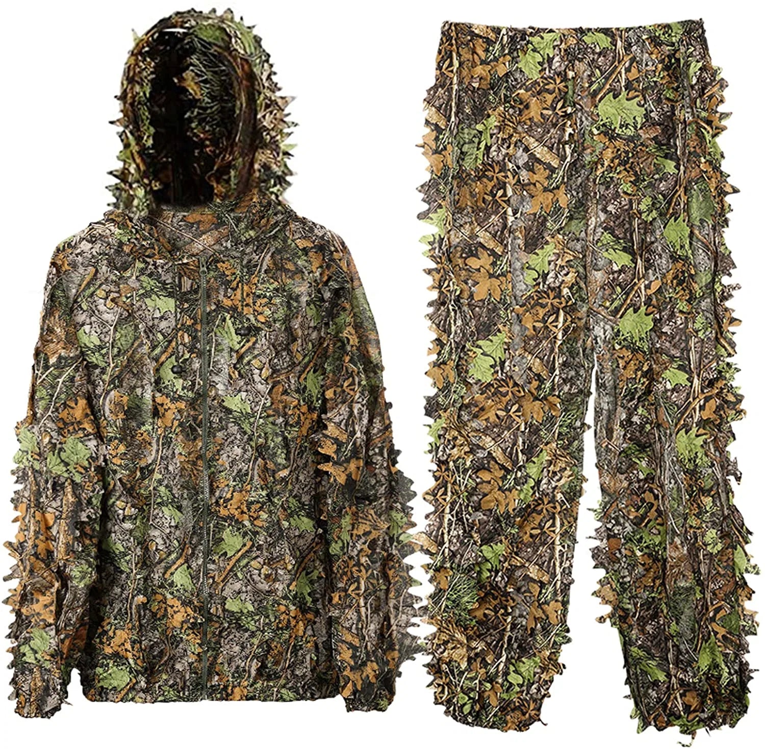 Camouflage Leaf 3D Hunting Ghillie Sniper Suit Online Price in Pakistan - Crossfire.Pk