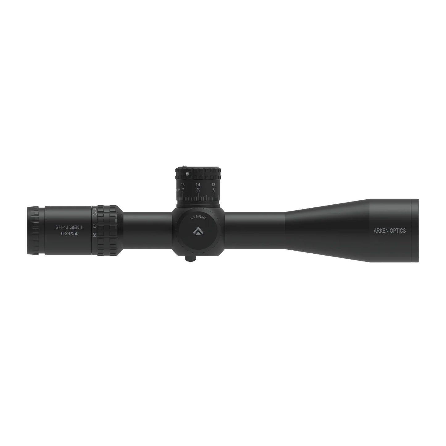 Arken Optics SH-4J 6-24X50 FFP Illuminated Reticle with Zero Stop 34mm Tube || Arken Scopes in Pakistan - Crossfire.Pk