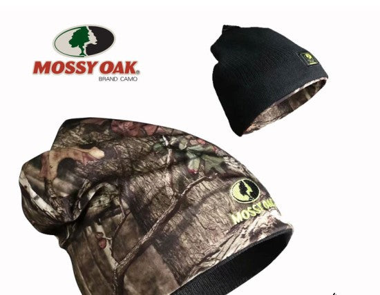 Reversible Hot and Soft Cap in Mossy Oak Camouflage || Crossfire.Pk - Crossfire.Pk