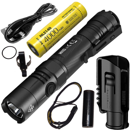 USB-C Rechargeable Nitecore MH10 v2 1200 Lumen Flashlight in Pakistan - Crossfire.Pk