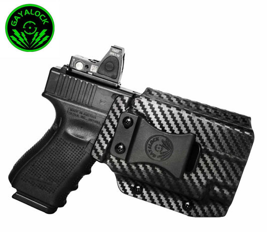 Gayalock IWB Kydex Holster with Olight Baldr Mini Gunlight Fits Glock 19/23/32/44/45 Price in Pakistan - Crossfire.Pk