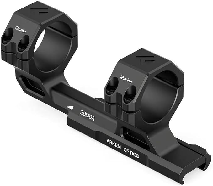 Arken Optics Rigid Scope Mount 34mm 20 MOA Cantilever Riflescope Mounts in Pakistan - Crossfire - Crossfire.Pk