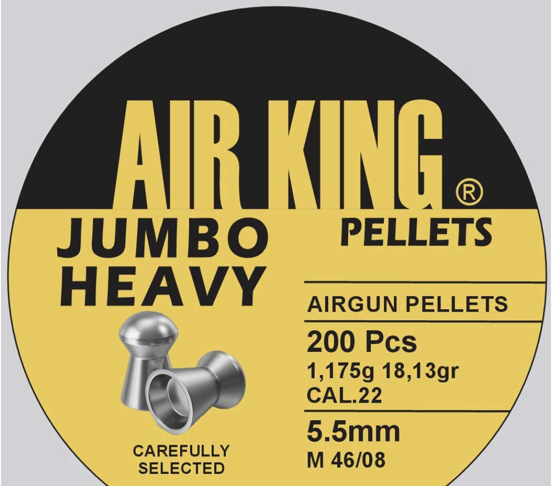 18.13 grain Air King Jumbo Heavy .22 Cal Pellets || Crossfire.Pk - Crossfire.Pk