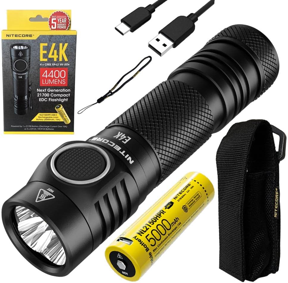 NITECORE E4K EDC Flashlight For Hunting Online Price in Pakistan - Crossfire.Pk