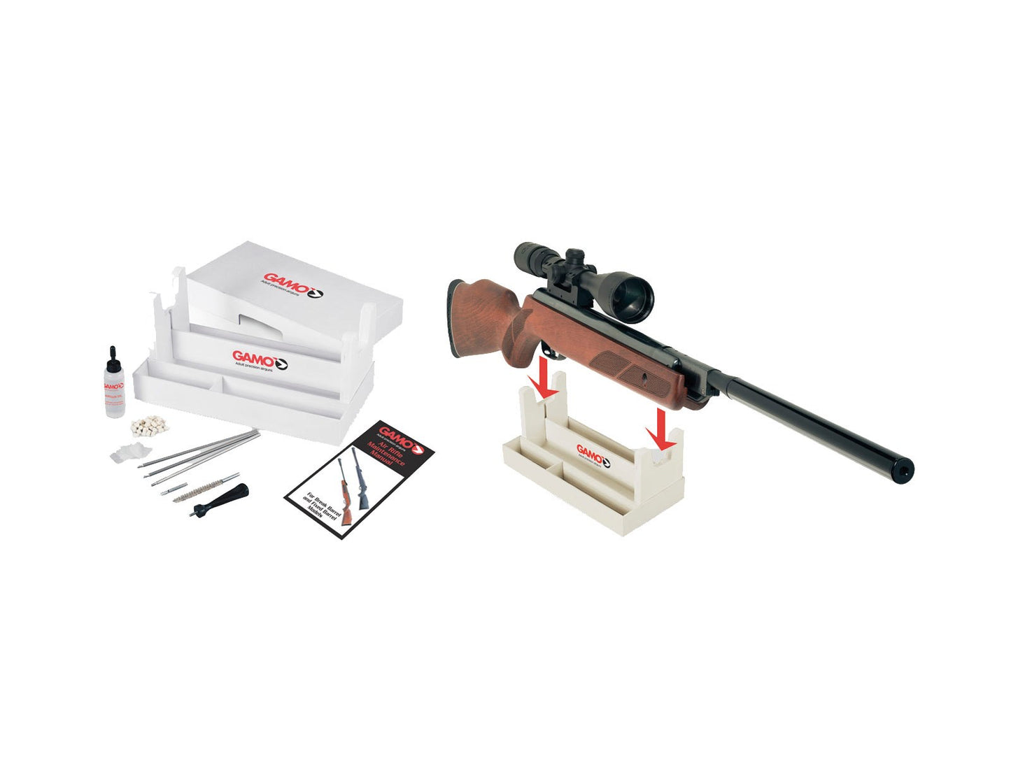 Maintenance and Cleaning Kit for Gamo Airguns || Airgun Cleaning Kit Online price in Pakistan - Crossfire.Pk