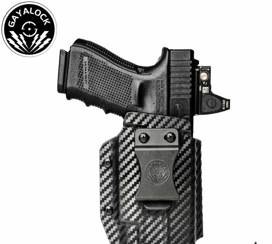 Gayalock IWB Kydex Holster with Olight Baldr Mini Gunlight Fits Glock 19/23/32/44/45 Price in Pakistan - Crossfire.Pk