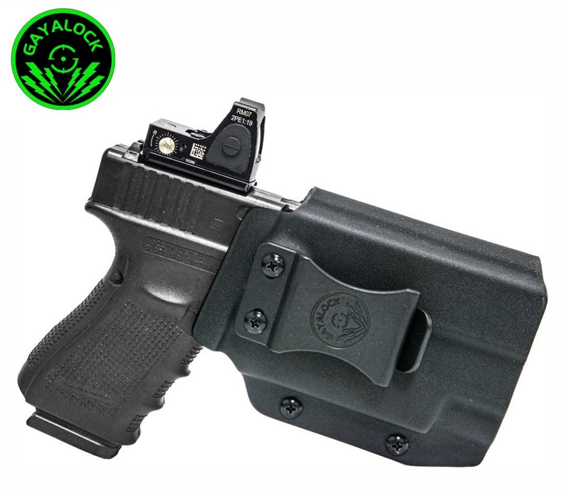 Gayalock IWB Kydex Holster with Olight Baldr Mini Gunlight Fits Glock 19/23/32/44/45 Pistols in Pakistan - Crossfire.Pk