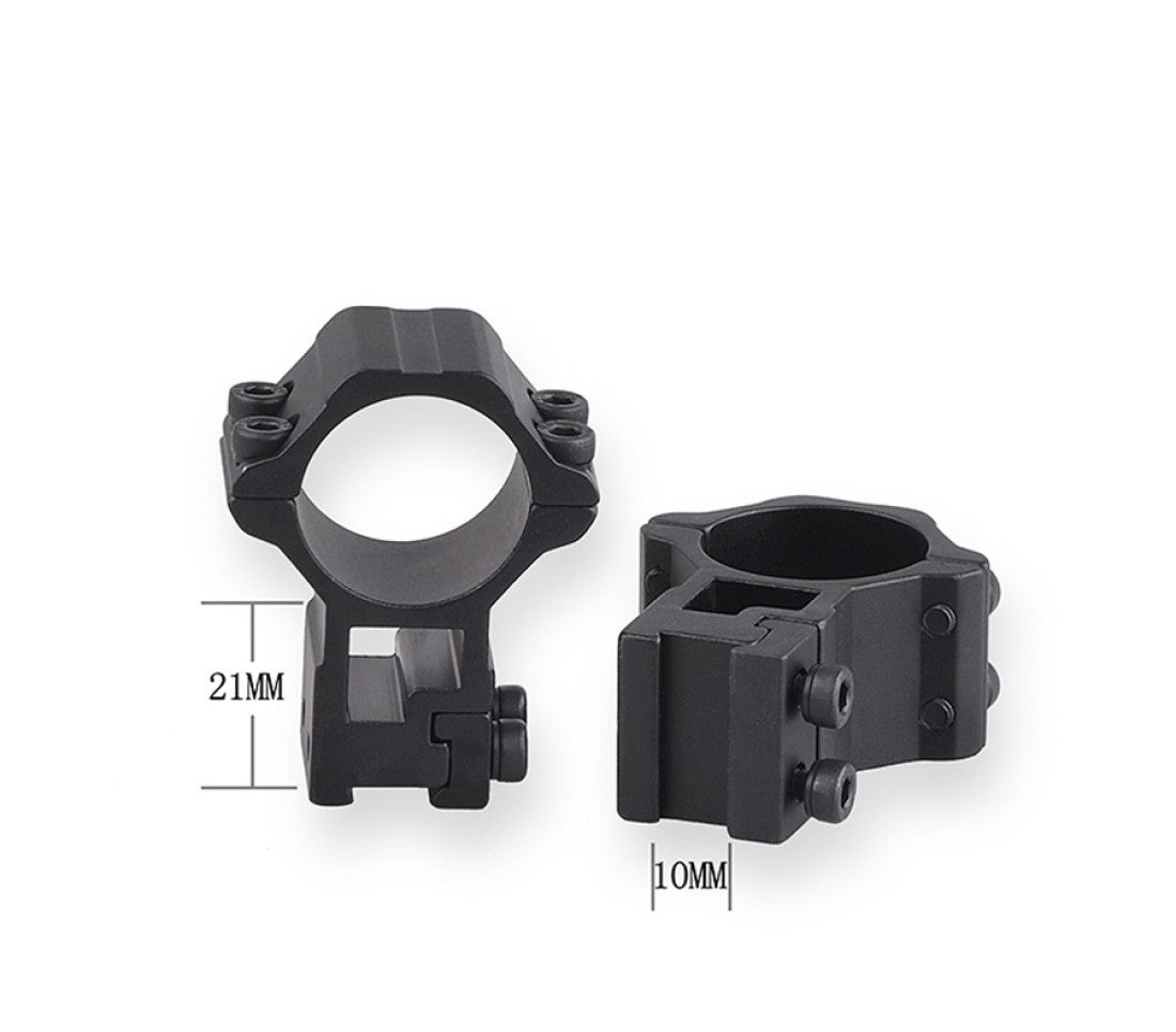 Aluminium Alloy Dovetail 30mm High Profile 2 PC Discovery Mounts in Pakistan - Crossfire.Pk