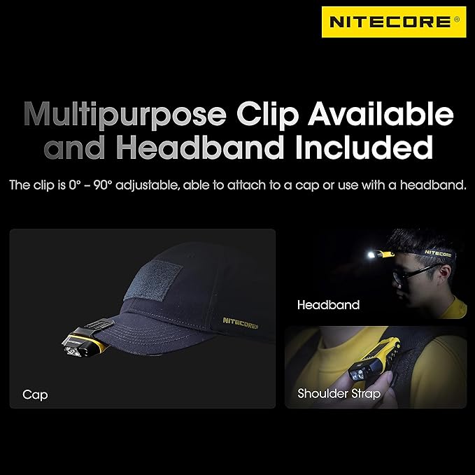 Nitecore NU11 Cap Light 150 Lumens || Head Lamp Price in Pakistan - Crossfire.Pk