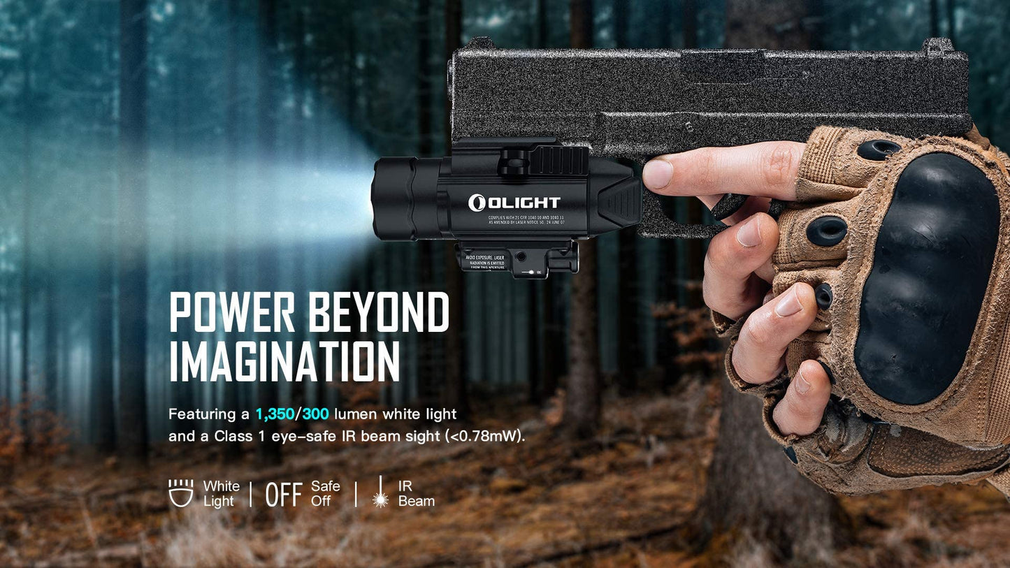 Olight Baldr IR 1350 Lumens Flashlight Online Price in Pakistan - Crossfire - Crossfire.Pk