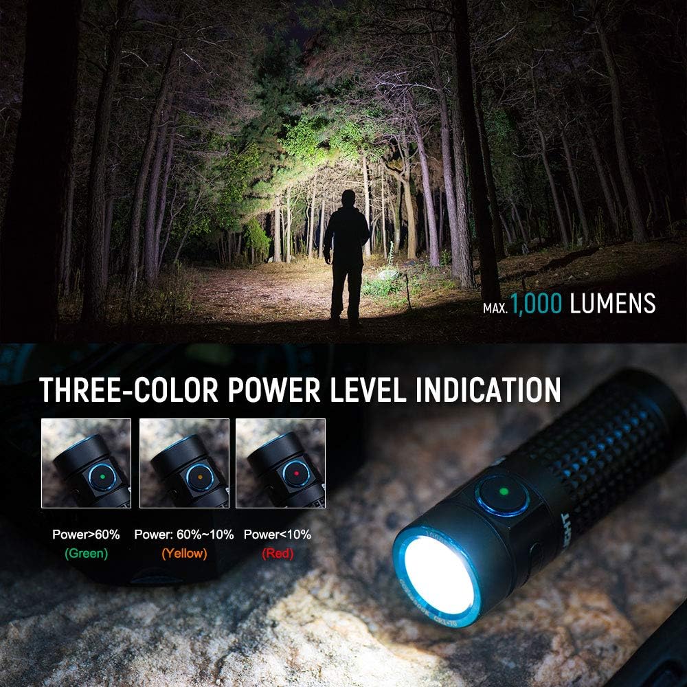 OLIGHT S1R II Compact Rechargeable EDC 1000 Lumens Flashlight Online Price in Pakistan - Crossfire.Pk