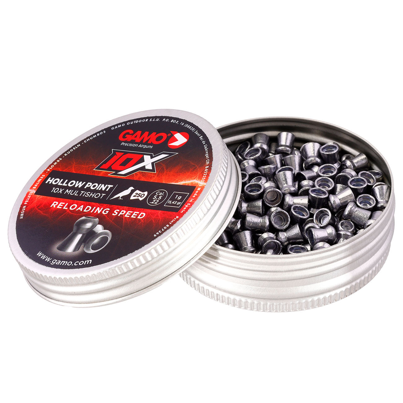 10X MULTISHOT PELLET GAMO HOLLOW POINT || Airgun Pellets in Pakistan - Crossfire.Pk