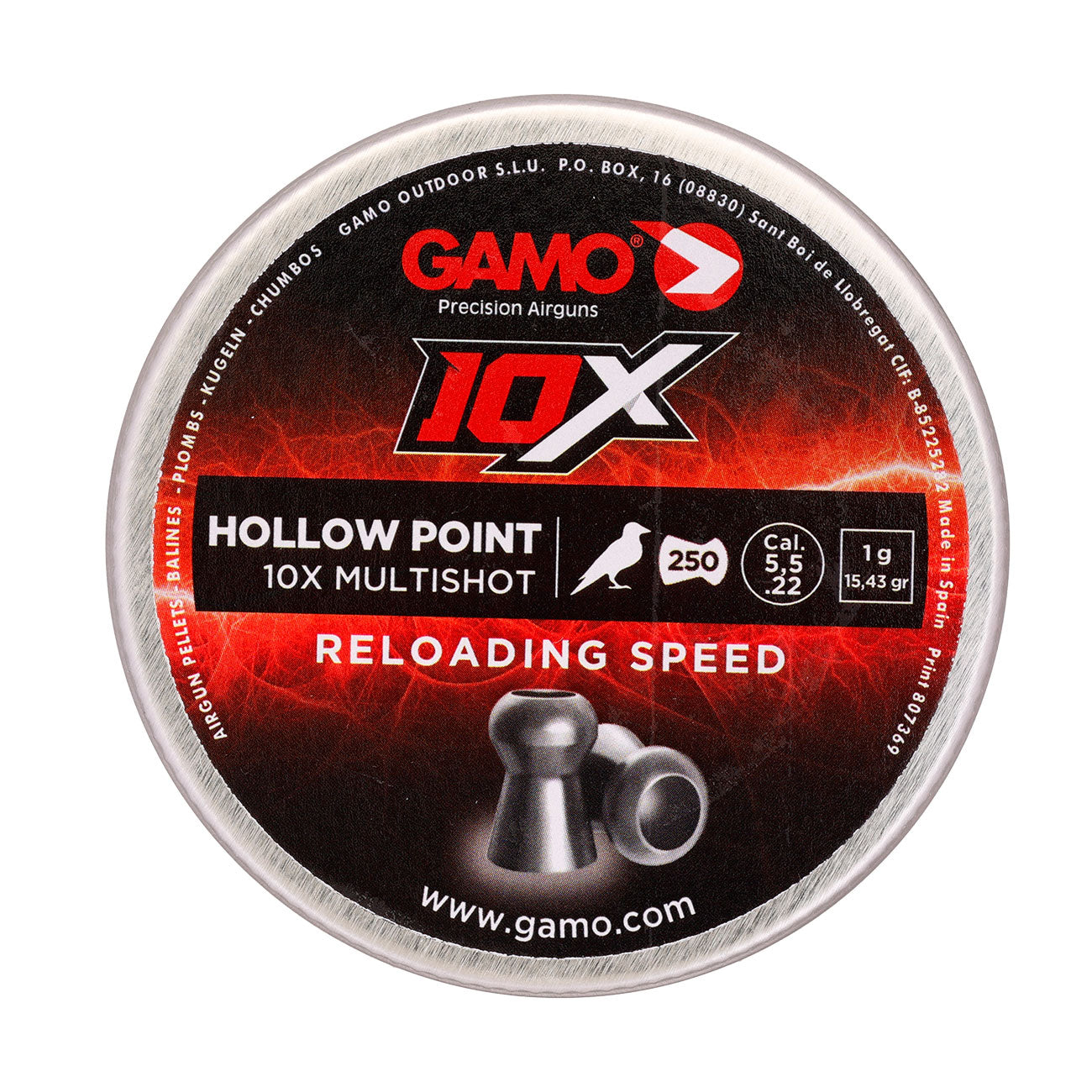 10X MULTISHOT PELLET GAMO HOLLOW POINT || Airgun Pellets in Pakistan - Crossfire.Pk