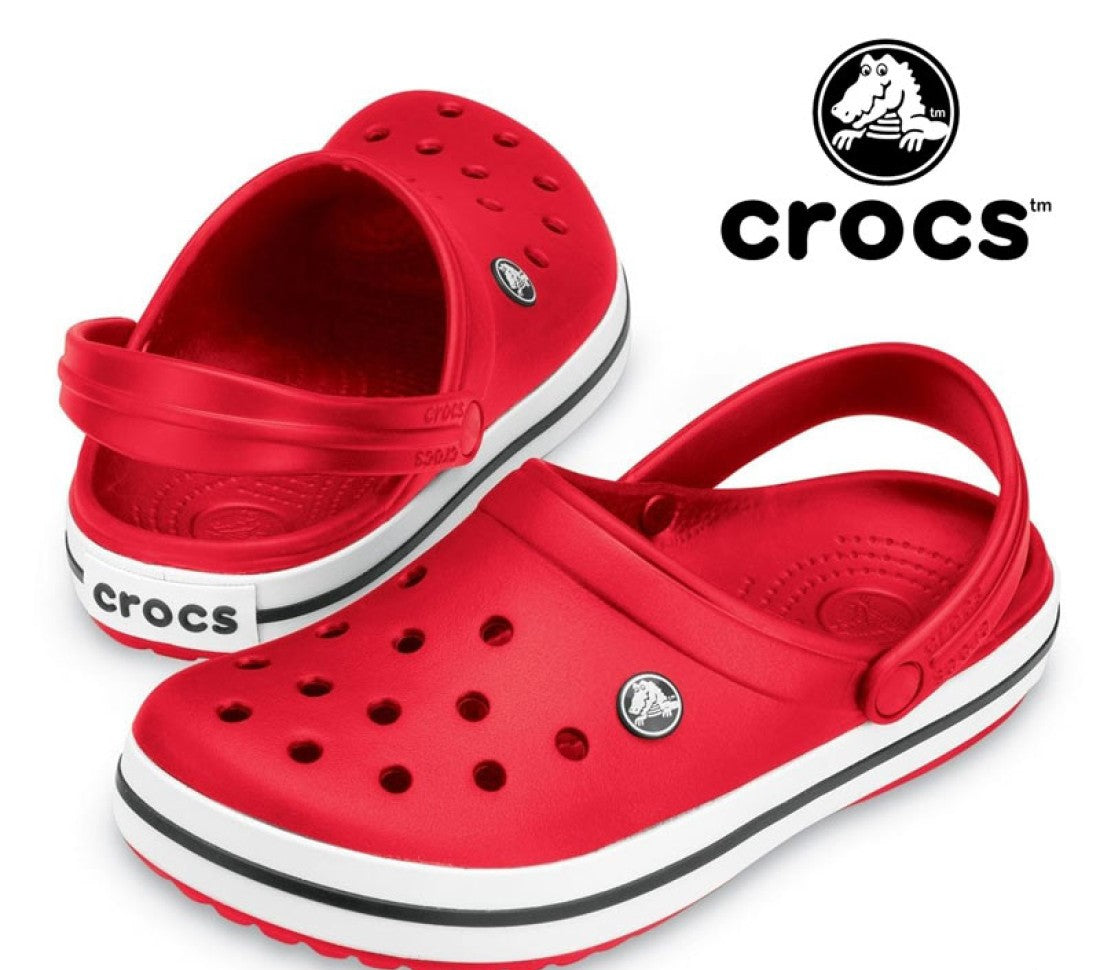 Unisex Red Clogs and Crocs Shoes in Pakistan || Crocs Slippers - Crossfire.Pk