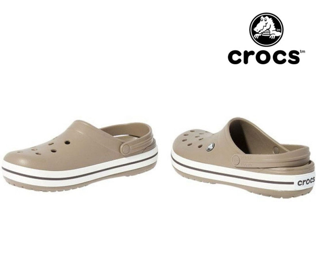 Unisex Crocs Shoes Khaki Clogs in Pakistan || Orignal Crocs - Crossfire.Pk