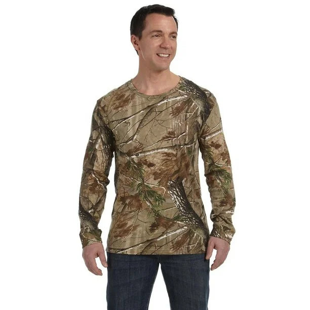 Red Head RealTree Full Sleeve Camo T-Shirt For Hunting || Crossfire.Pk - Crossfire.Pk