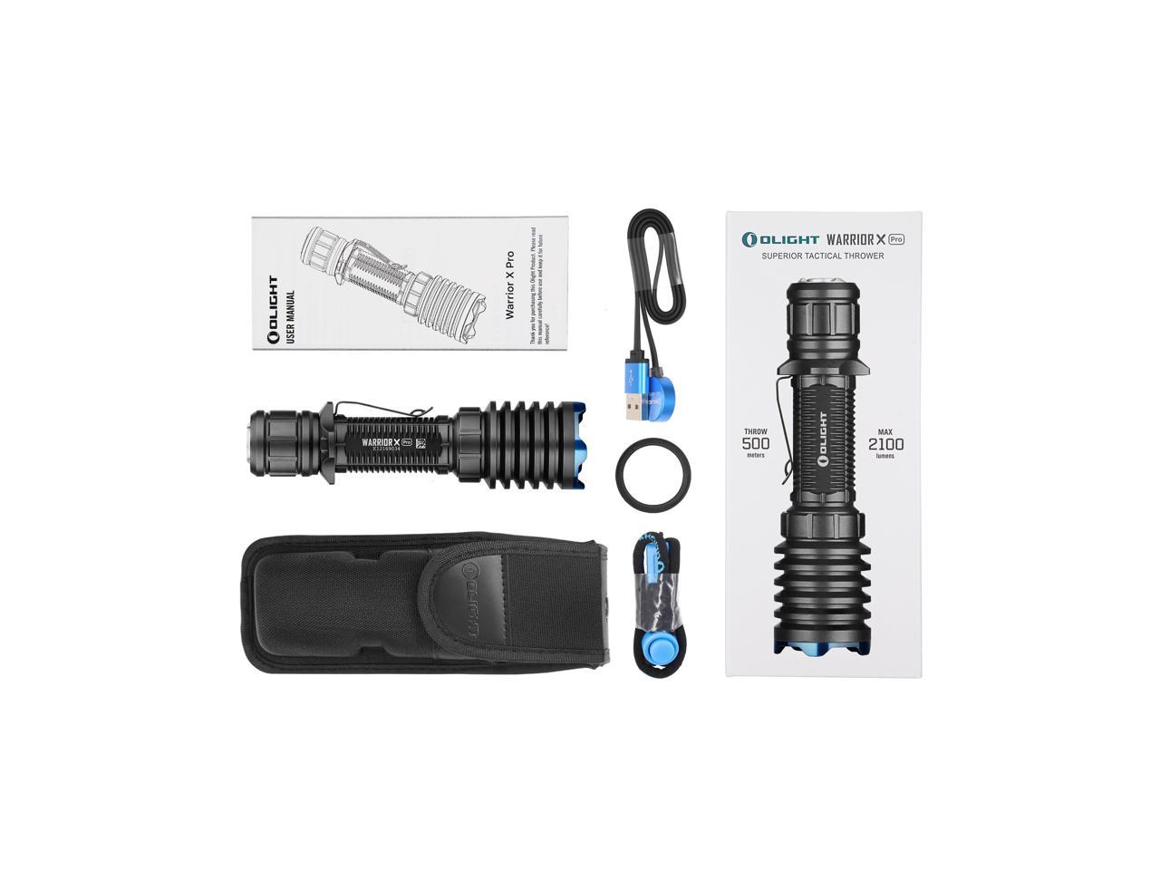 Olight Warrior X Pro Tactical Flashlight, 2100 Lumens || Olight Flashlight Online Price in Pakistan - Crossfire.Pk