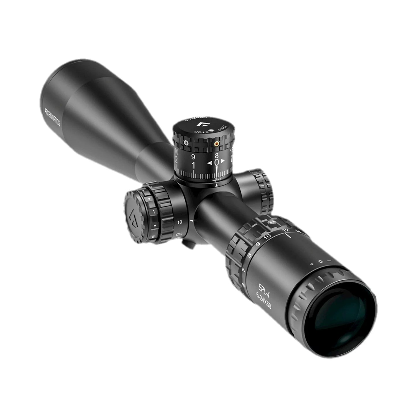 Arken Optics EPL4 6-24X50 FFP Illuminated Reticle with Zero Stop 30mm Tube || Arken optics in pakistan - Crossfire - Crossfire.Pk