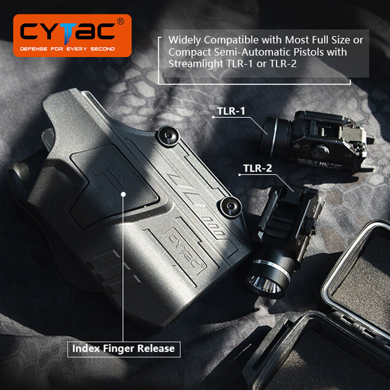 Universal Mega-Fit Light Holster Cytac IWB in Pakistan - Crossfire.Pk