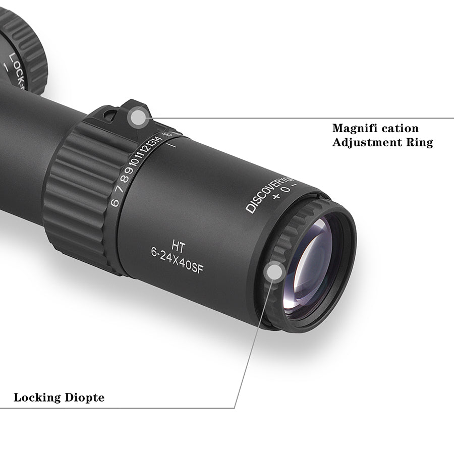 Discovery Optics HT 6-24X40 SF FFP SCOPE || Best Scope for PCP Air Rifle in Pakistan - Crossfire.Pk