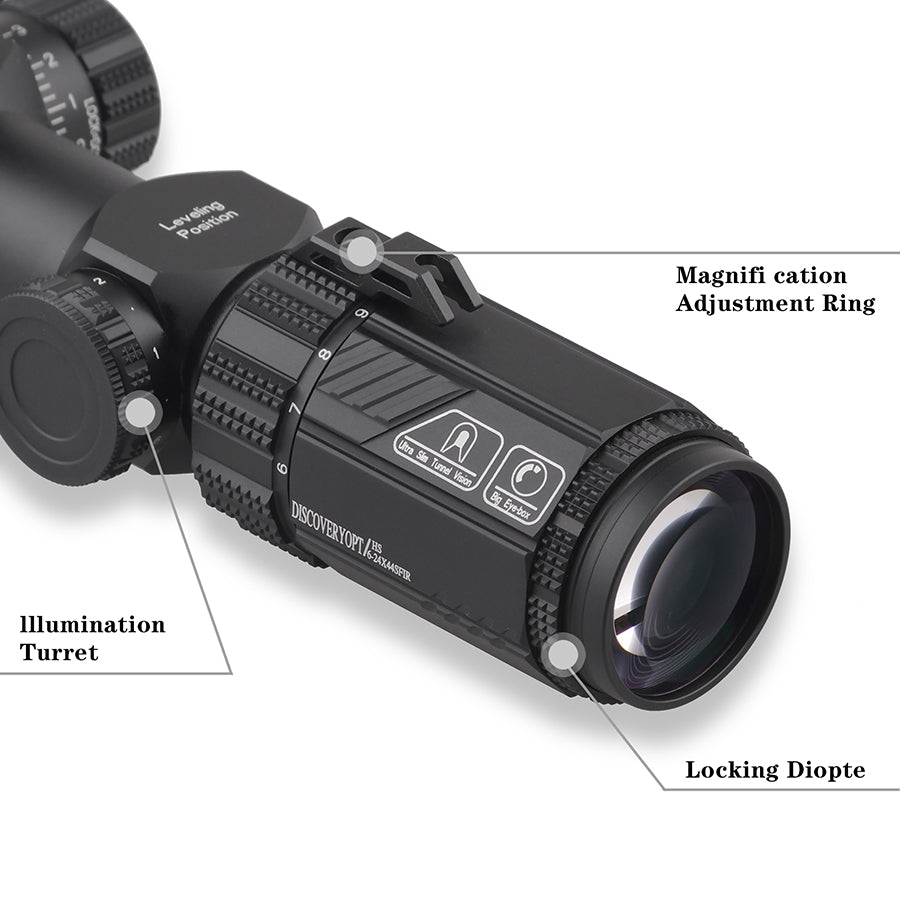 DISCOVERY OPTICS HS 6-24X44 SFIR FFP SCOPE || Discovery Optics in Pakistan - Crossfire - Crossfire.Pk