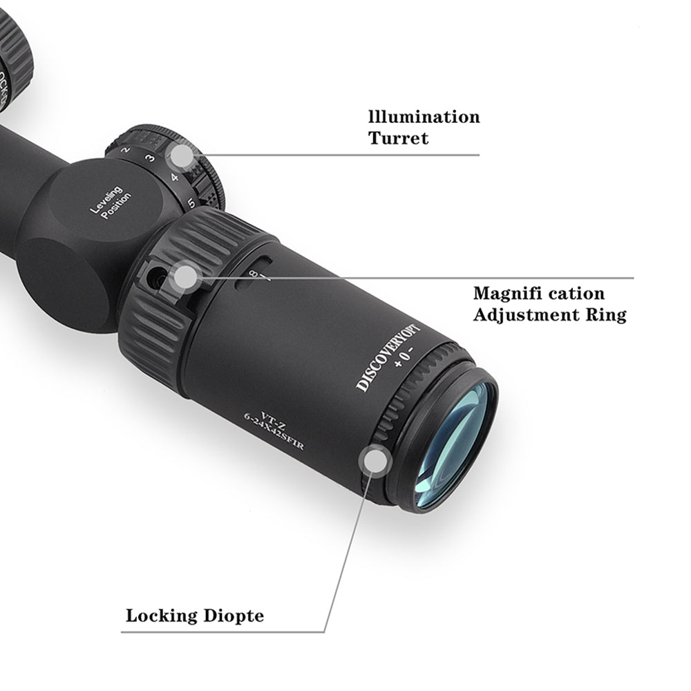 Discovery Optics VT-Z 6-24X42 SFIR Rifle Scope Online Price in Pakistan || Crossfire.Pk - Crossfire.Pk