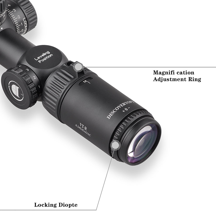 Discovery Optics Scope VT-R 6-24X42 AOAC PCP Airgun Scope in Pakistan || Crossfire.Pk - Crossfire.Pk