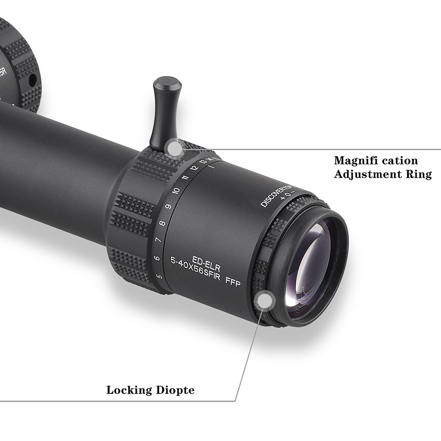 Discovery Optics ED ELR 5-40X56 SFIR FFP Scope 2023 model || Crossfire.Pk - Crossfire.Pk