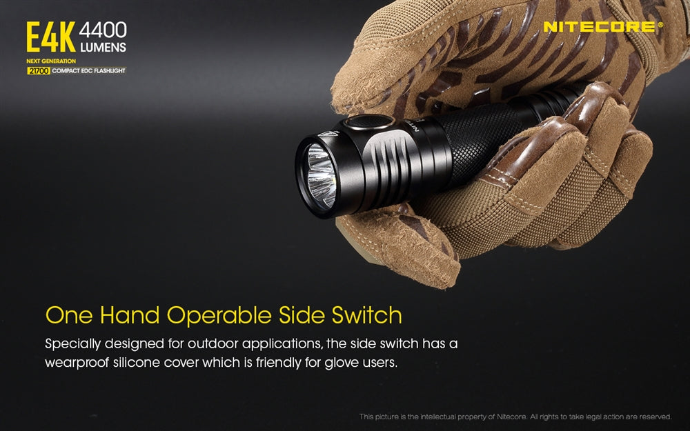 NITECORE E4K EDC Flashlight For Hunting Online Price in Pakistan - Crossfire.Pk