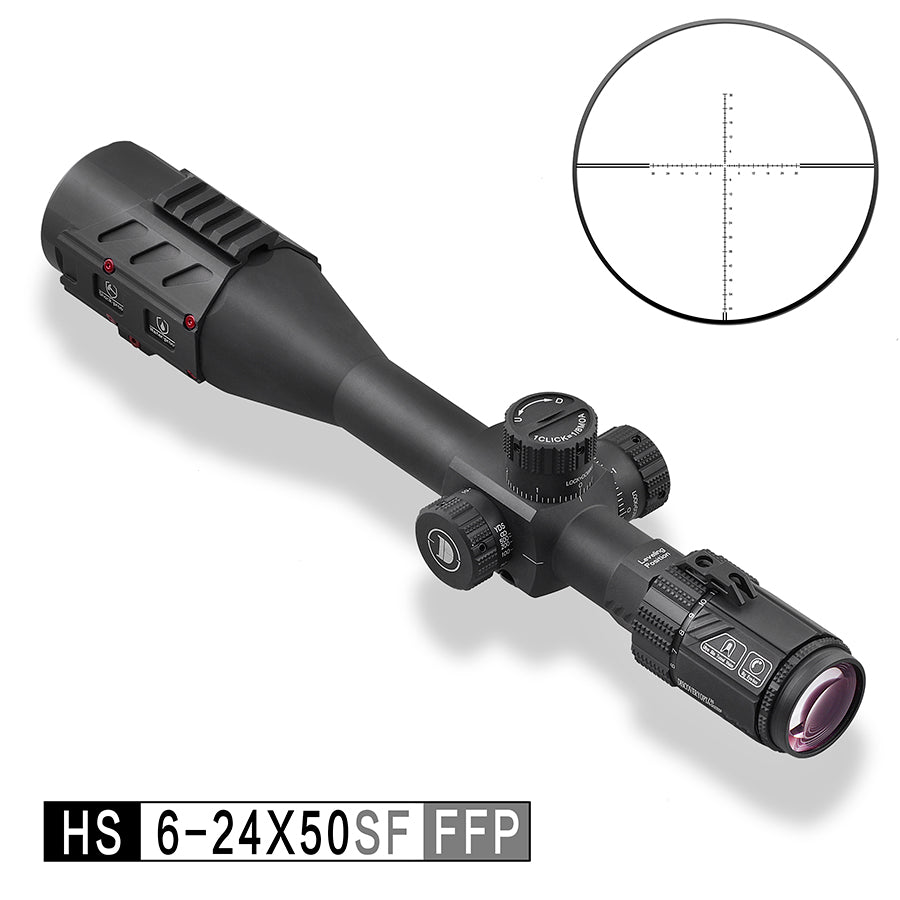 New Model of Discovery Optics HS 6-24X50 Scope SF FFP 2022 || Discovery Scopes in Pakistan - Crossfire.Pk