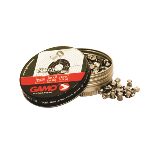 Gamo Match Pellets .177 (4.5mm) || Airgun Pellets in Pakistan - Crossfire.Pk