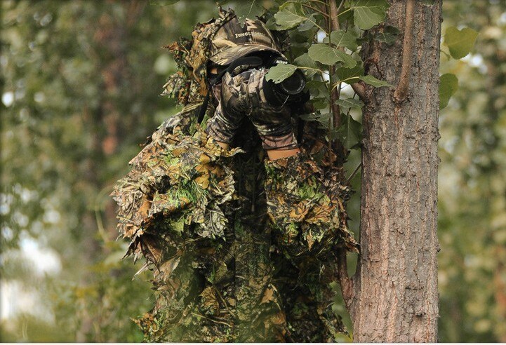 Camouflage Leaf 3D Hunting Ghillie Sniper Suit Online Price in Pakistan - Crossfire.Pk