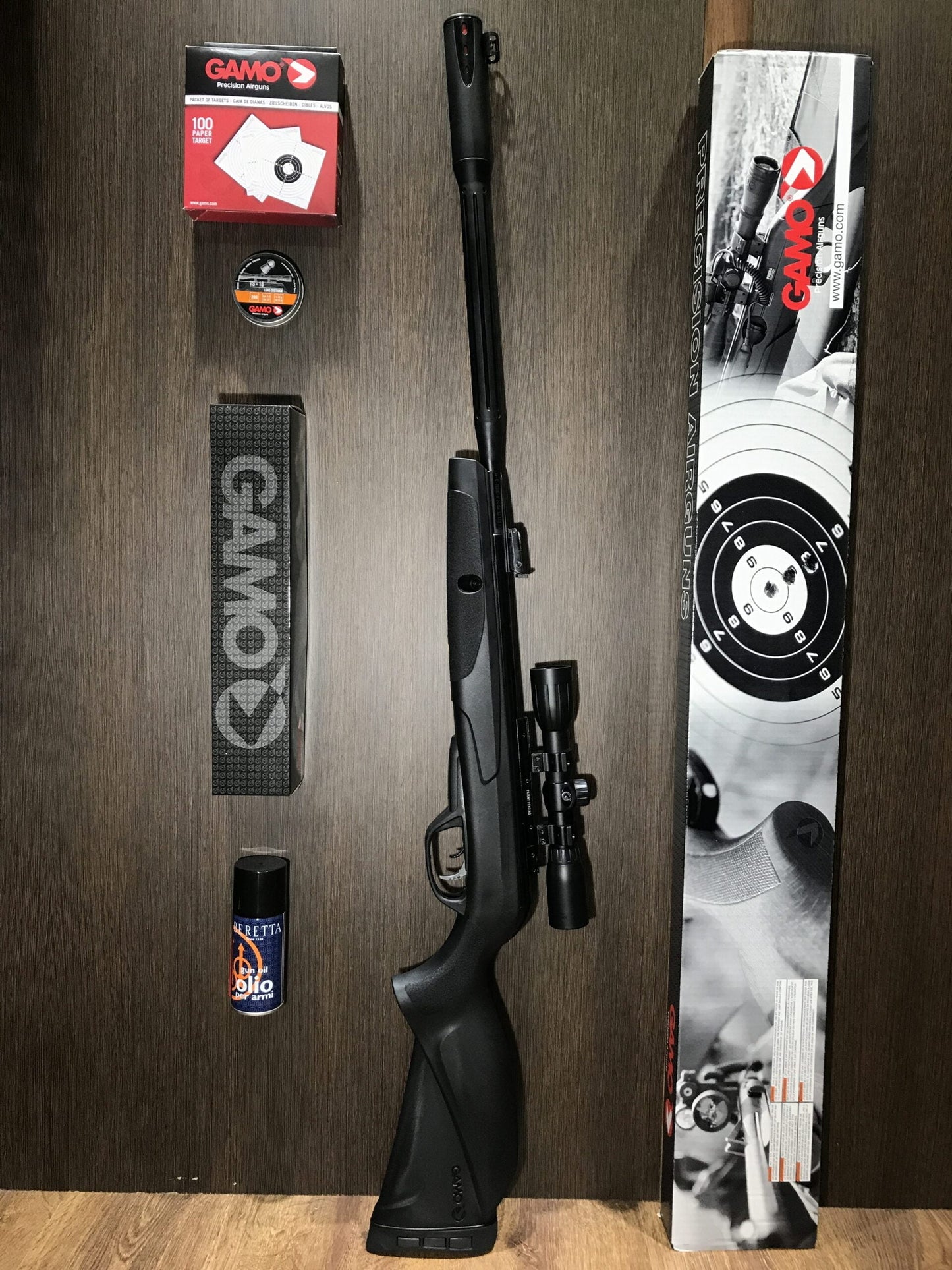 Black Fusion IGT Mach1.22 Cal Gamo Airgun - Crossfire.Pk