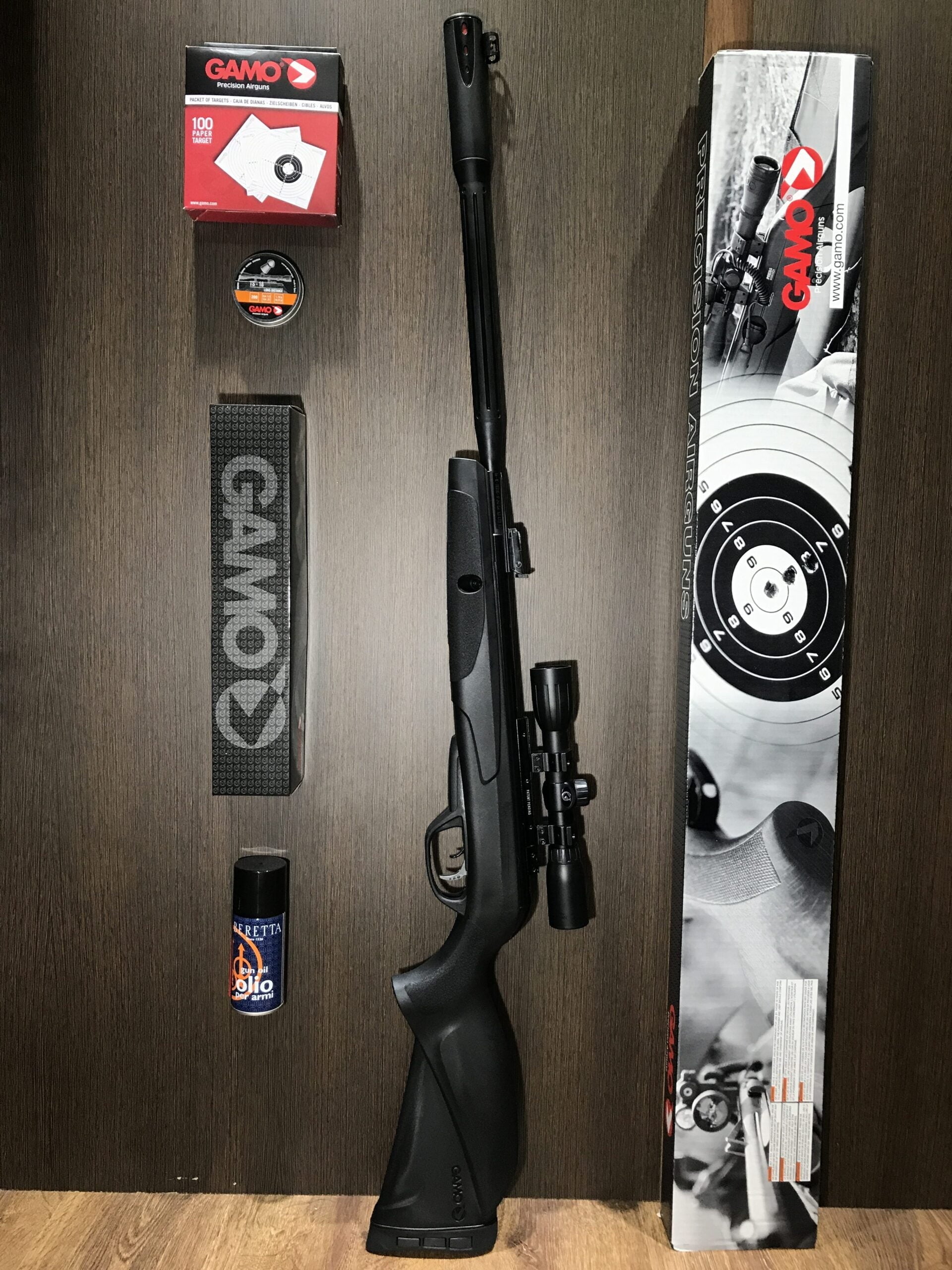 Black Fusion IGT Mach1.22 Cal Gamo Airgun - Crossfire.Pk