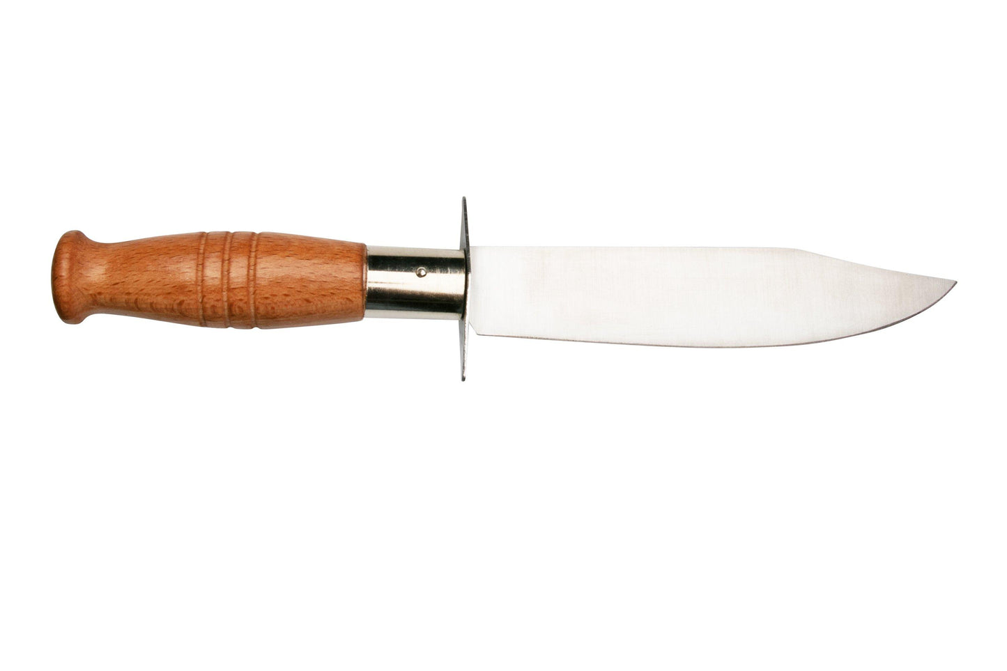 MAM KNIFE 70 9.625" Hunting Fixed Blade Knife with Leather Sheath and Wood Handle || Crossfire.Pk - Crossfire.Pk