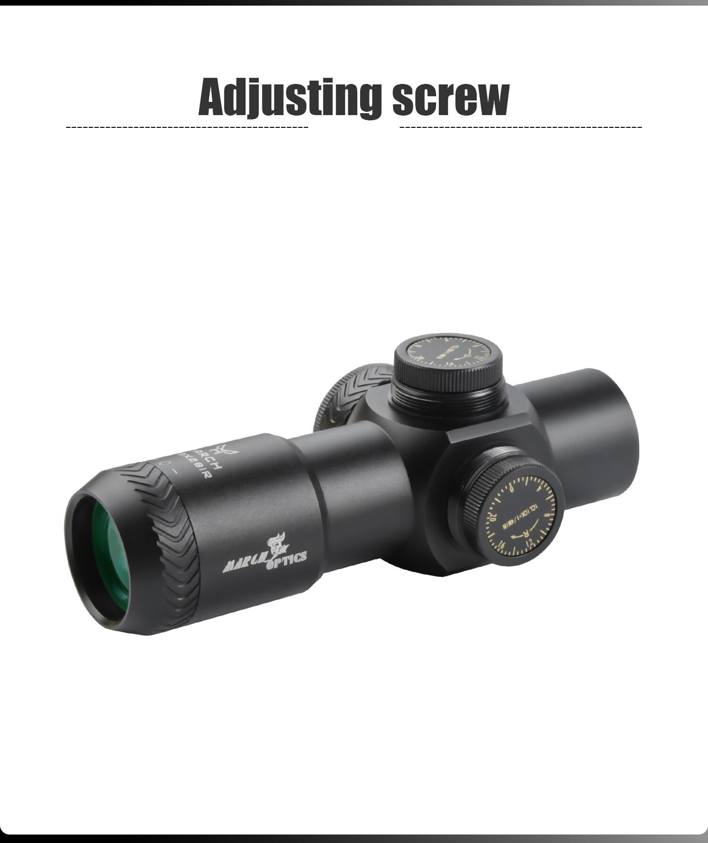 March 3X28IR Illuminated AMG HD GEN I-H Optic Riflescope in Pakistan || Crossfire.Pk - Crossfire.Pk