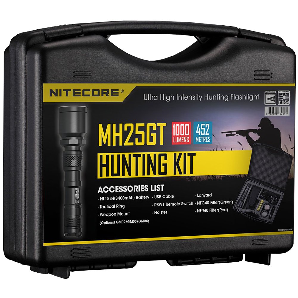 NITECORE MH25GT Flashlight in Pakistan || Hunting Lights - Crossfire.Pk