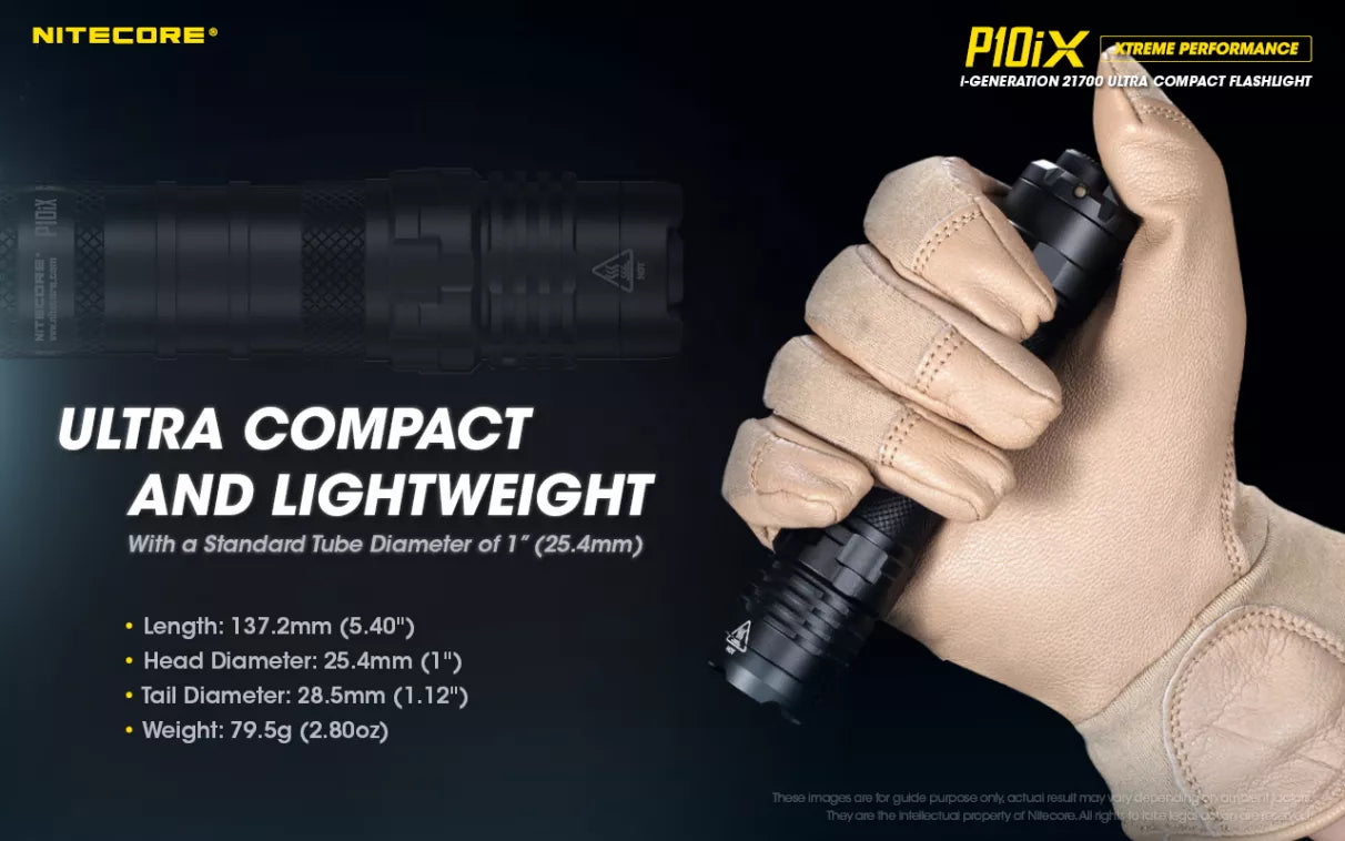 NITECORE P10iX 4000 Lumens || Nitecore Flashlight Price in Pakistan - Crossfire.Pk