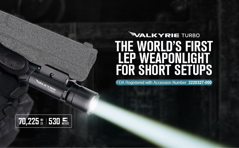 OLIGHT Valkyrie Turbo 530-meter LEP Tactical Flashlight Online Price in Pakistan - Crossfire.Pk