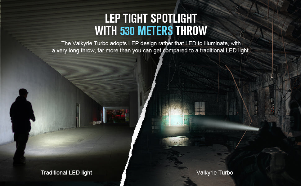 OLIGHT Valkyrie Turbo 530-meter LEP Tactical Flashlight Online Price in Pakistan - Crossfire.Pk