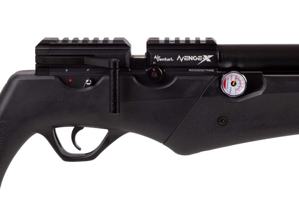 Tube PCP Classic Synthetic Stock .22 Caliber Air Venturi Avenge-X1-AS || Nova Vista PCP Air Rifle in Pakistan - Crossfire.Pk