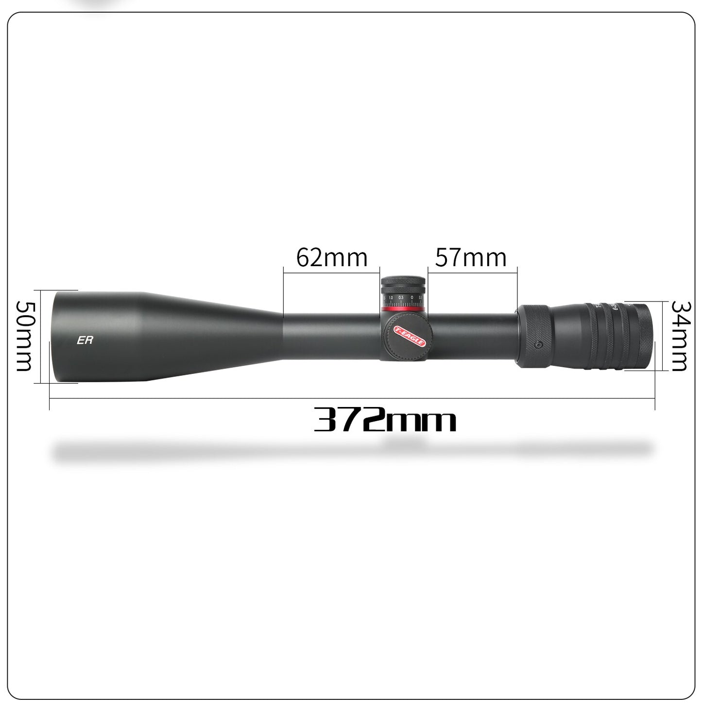 T-Eagle ER 6-24x50 SFIR || T-Eagle Riflescope online price in Pakistan - Crossfire.Pk